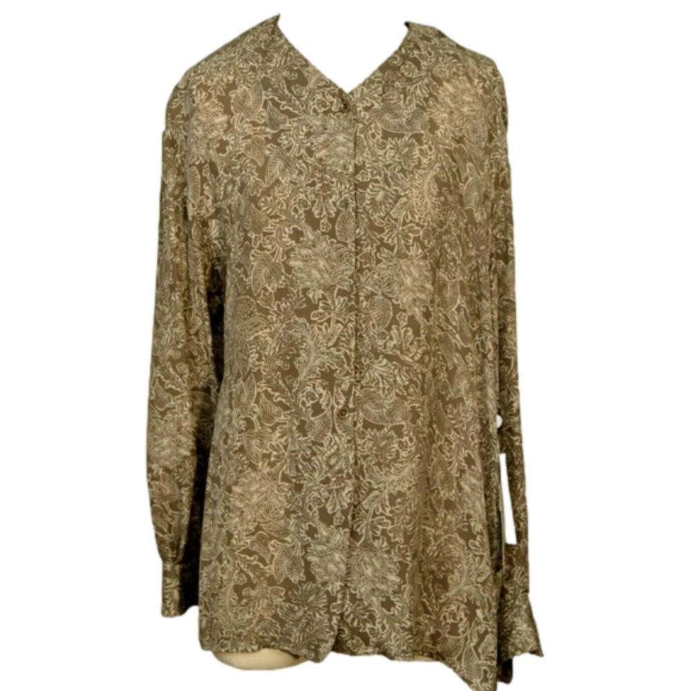 Emanuel Ungaro 💯% Silk Blouse